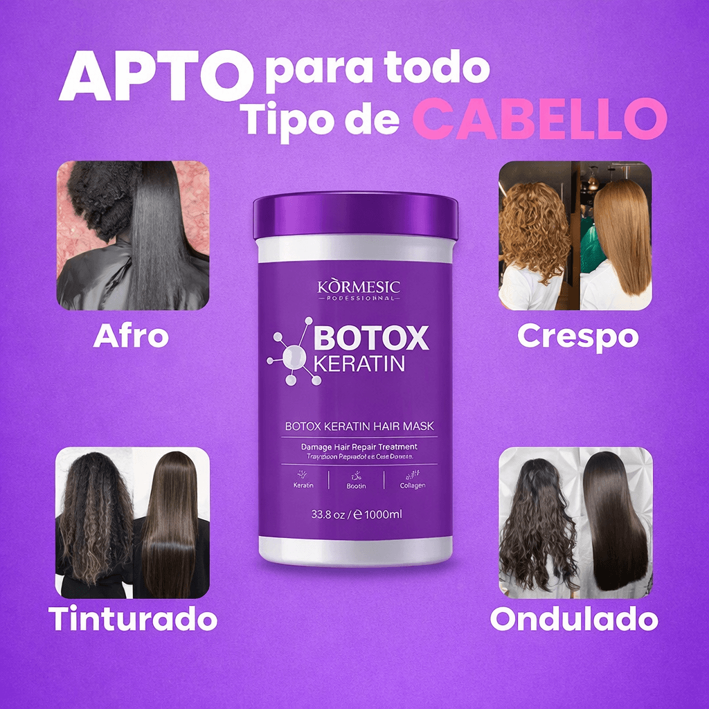KERATINA BOTOX | CABELLO LISO Y BRILLO INTENSO