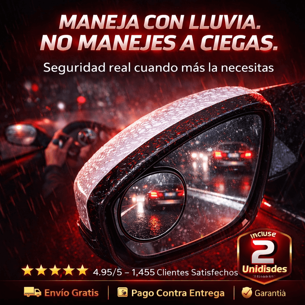SafeDrive - Evita accidentes en lluvia y puntos ciegos