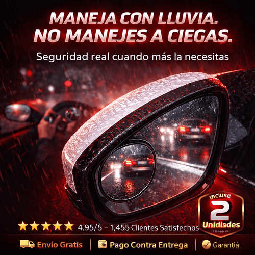 SafeDrive - Evita accidentes en lluvia y puntos ciegos