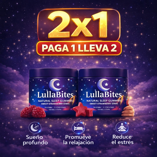LullaBites® 2X1 — El Descanso que tu Cerebro Necesita