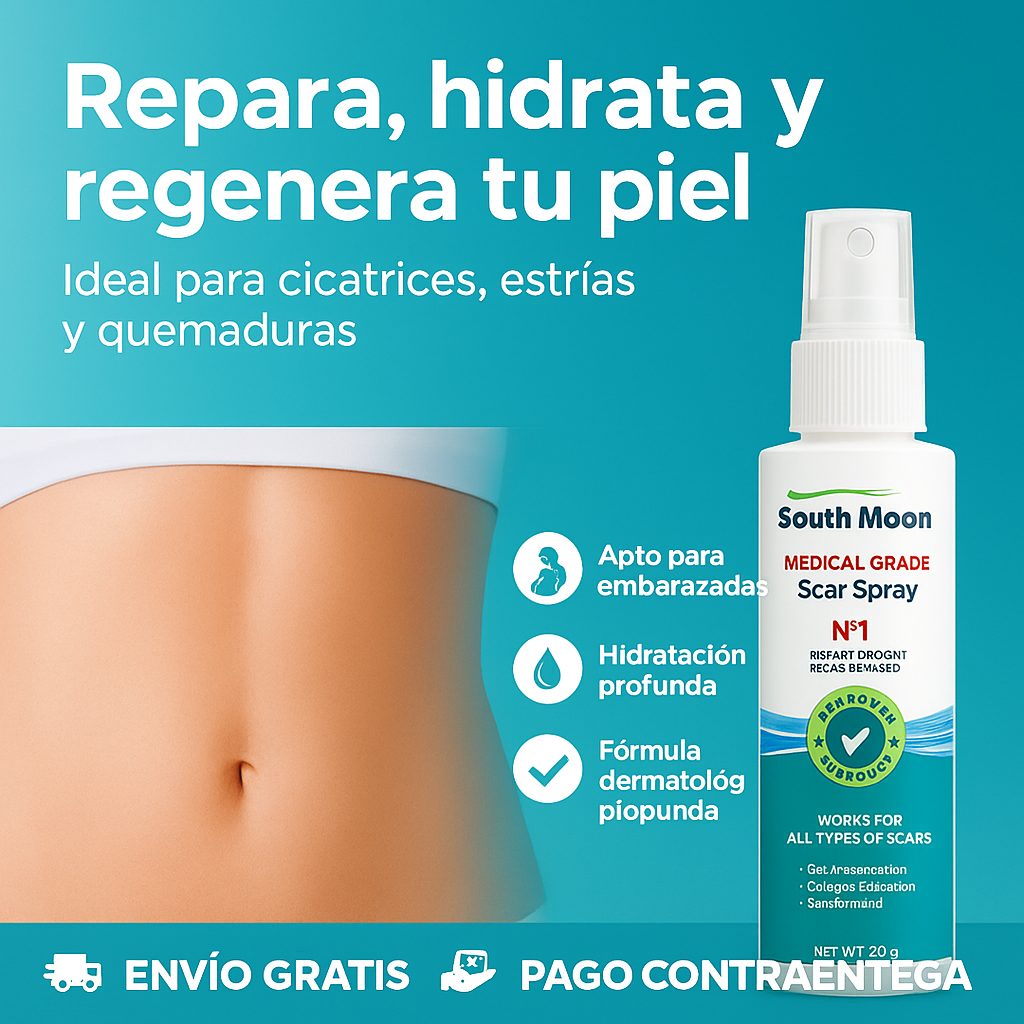 South Moon | Elimina cicatrices y regenera tu piel 2x1