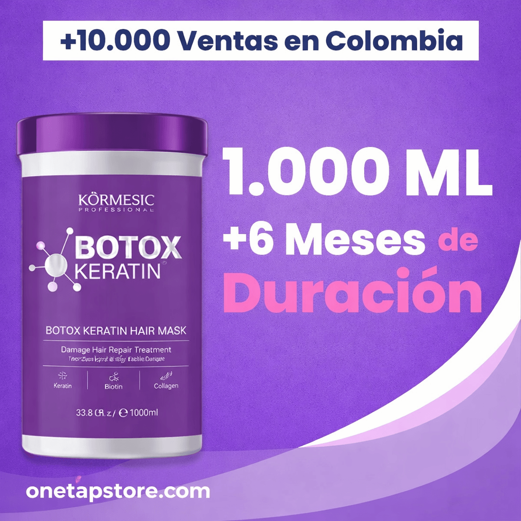 KERATINA BOTOX | CABELLO LISO Y BRILLO INTENSO