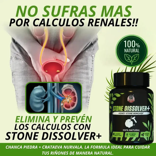 Stone Dissolver – Suplemento Renal 2X1