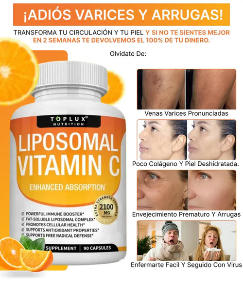 Liposomal Vitamina C | 60 Capsulas