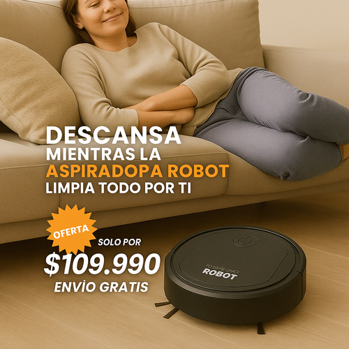 Aspiradora Robot – Limpieza Automática