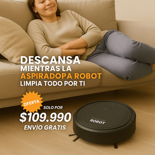 Aspiradora Robot – Limpieza Automática