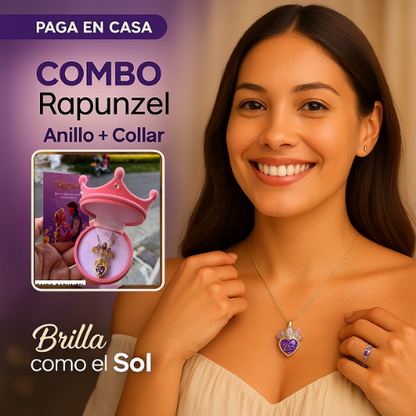 Combo Rapunzel – El detalle que ilumina su historia de amor 💜
