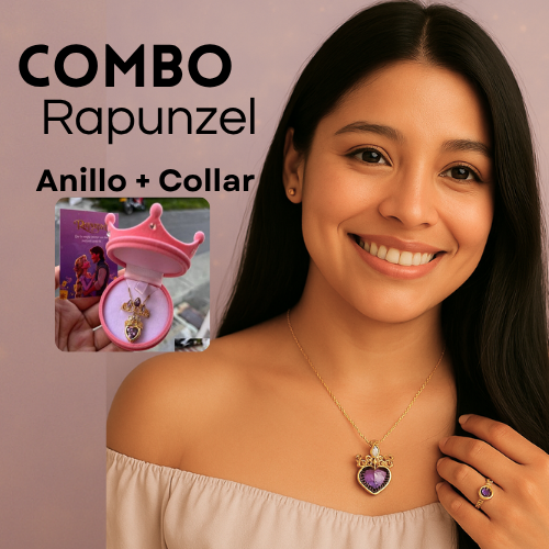 Combo Rapunzel – El detalle que ilumina su historia de amor 💜
