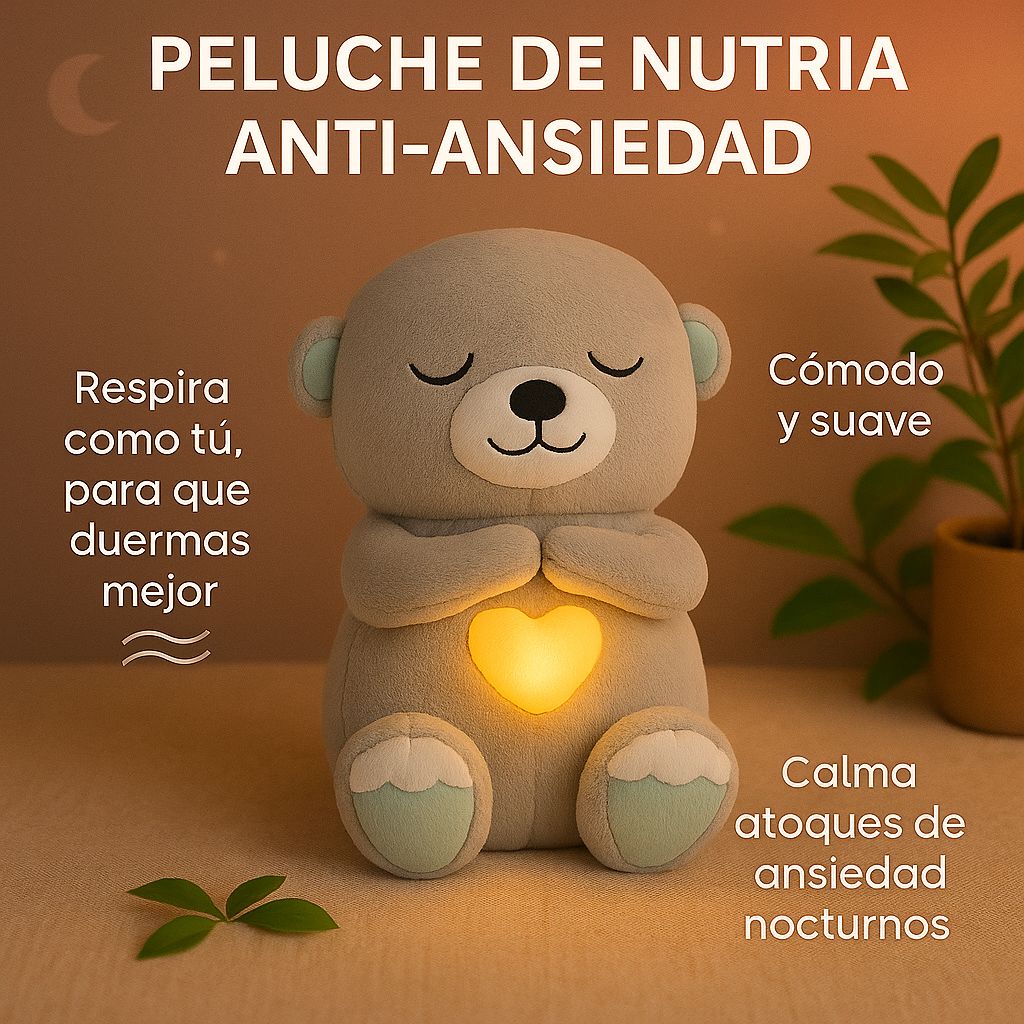 NutriSueños- Peluche De Nutria AntiAnsiedad