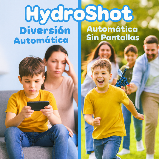HydroShot – Diversión Automática Sin Pantallas