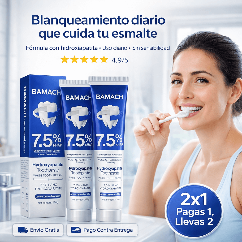 Beamach Hydroxyapatite 2X1 - Blanqueamiento Y Protección Del Esmalte